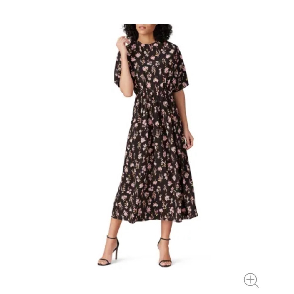 LES REVERIES Silk Long Dress